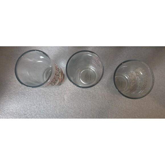 Set Of 3 Tall Funny Cowgirl Glasses  6 Inches Tall Each Glass Highball - Picture 10 of 10